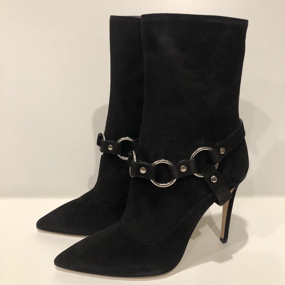 Altuzarra Embellished Suede Ankle Boots NWT Retail $995 - Picture 3 of 8